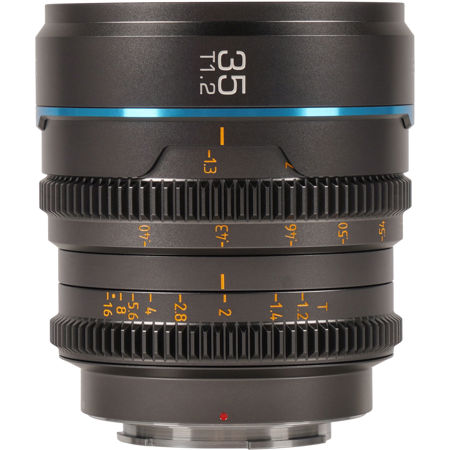 Sirui Night Walker 35mm T1.2 Cine Lens for Sony E Gunmetal Gray
